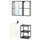ENHET - Bathroom, anthracite/white,102x43x65 cm