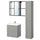 ENHET - Bathroom, anthracite/grey frame,64x43x65 cm