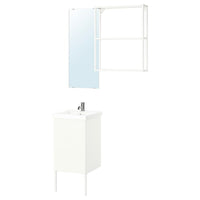 ENHET - Bathroom, white,44x43x87 cm - best price from Maltashopper.com 49546933