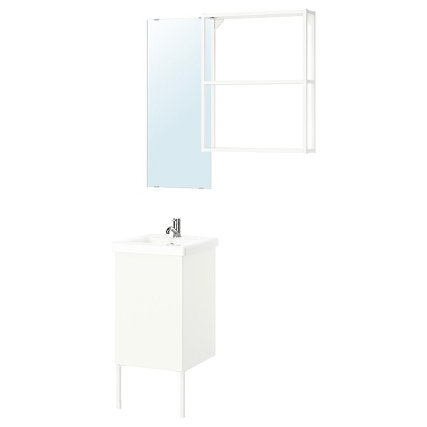 ENHET - Bathroom, white,44x43x87 cm