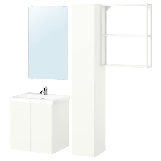 Ikea ENHET - Bathroom, white,64x43x65 cm