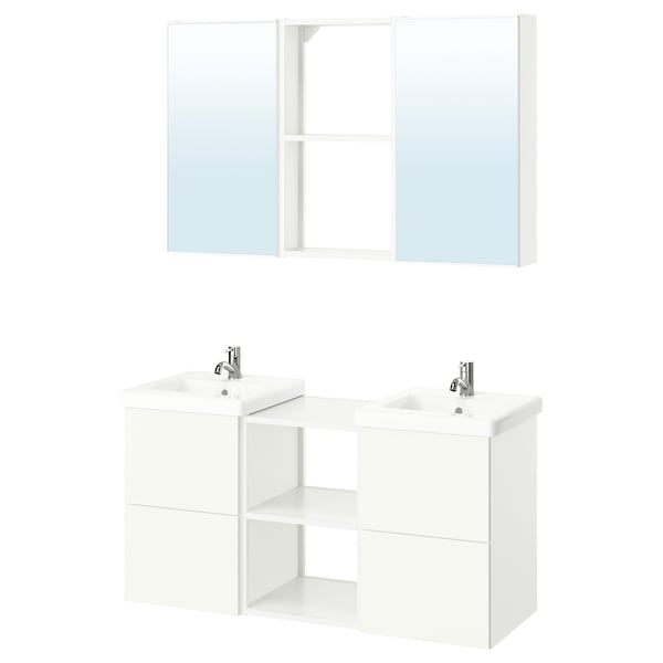 ENHET - Bathroom, white,124x43x65 cm