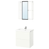 ENHET bathroom, white, 64x43x65 cm