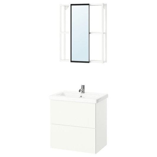 Ikea ENHET - Bathroom, white,64x43x65 cm