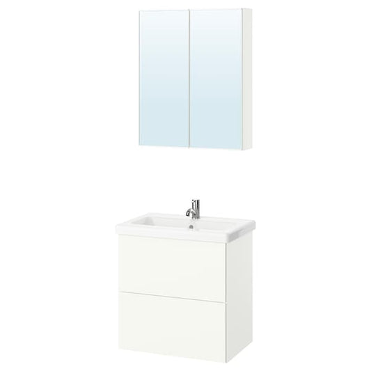 Ikea ENHET - Bathroom, white,64x43x65 cm