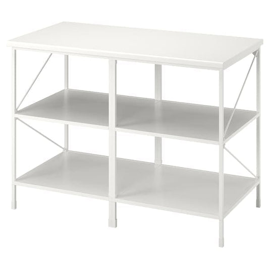 Ikea ENHET - Kitchen island, white, 123x63.5x91 cm