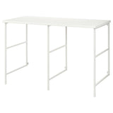 ENHET storage combination, white/white laminate, 139x63.5x87.5 cm
