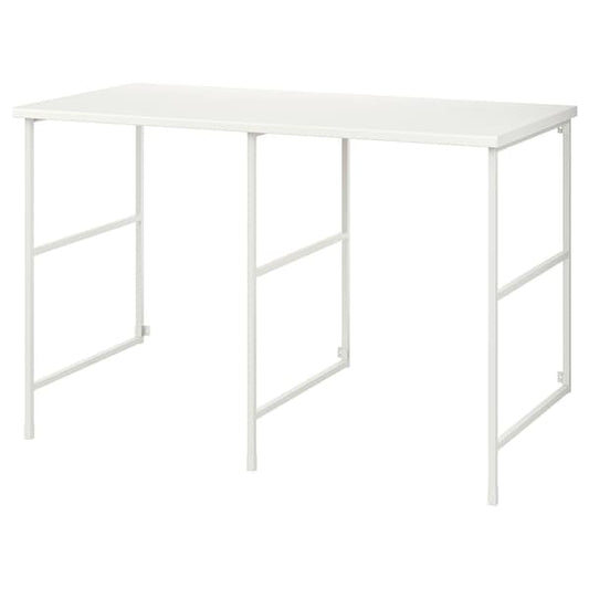 ENHET - Storage combination, white/white laminate, 139x63.5x87.5 cm - best price from Maltashopper.com 09477427