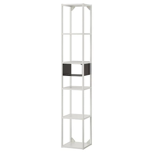 ENHET - Storage combination, white, 30x30x180 cm