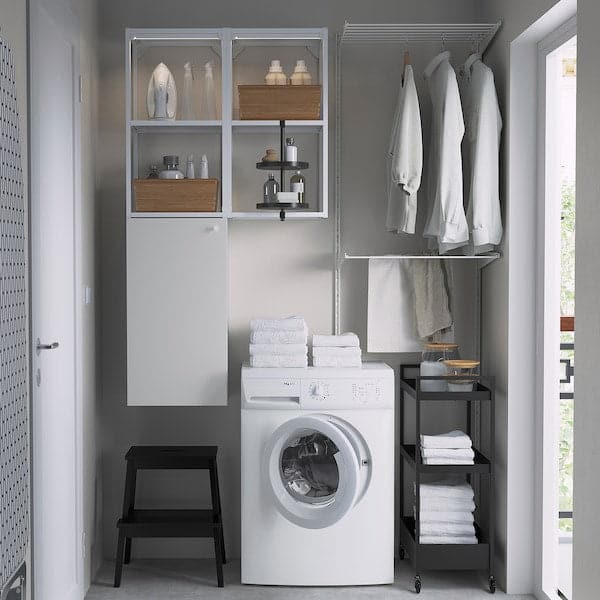 ENHET - Storage combination, white, 80x32x150 cm - best price from Maltashopper.com 39547952