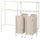ENHET storage combination, white, 160x30x129 cm