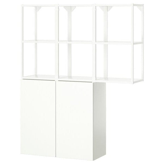 Ikea ENHET - Storage combination, white, 120x32x150 cm