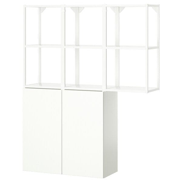 Ikea ENHET - Storage combination, white, 120x32x150 cm