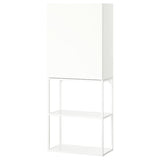 ENHET storage combination, white, 60x32x150 cm