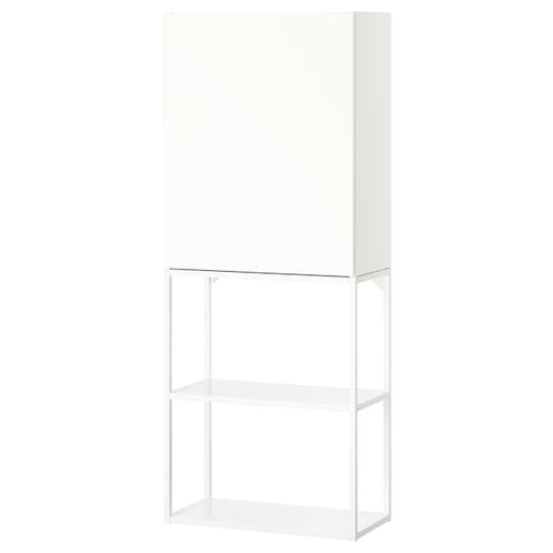 ENHET - Storage combination, white, 60x32x150 cm