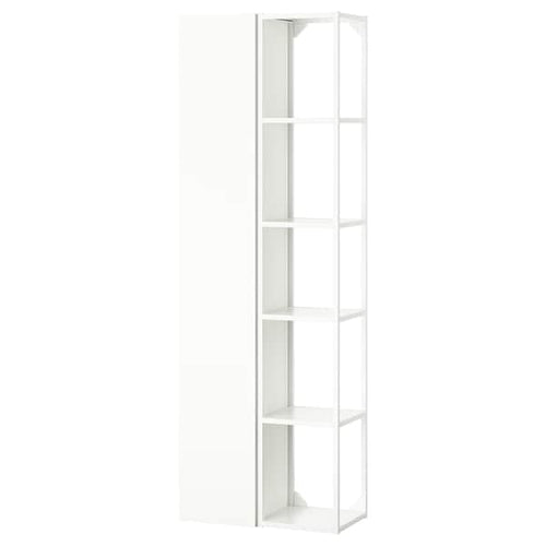 ENHET - Storage combination, white, 60x32x180 cm