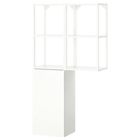 ENHET - Storage combination, white, 80x32x150 cm - best price from Maltashopper.com 39547952