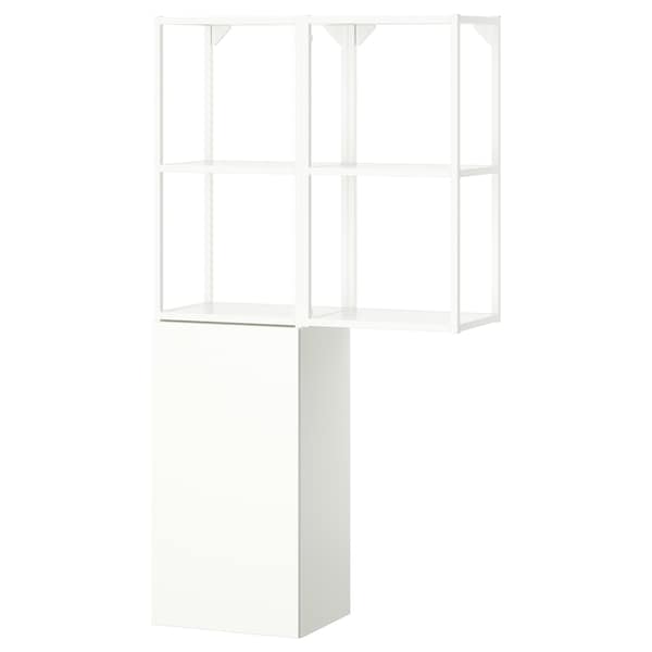 ENHET - Storage combination, white, 80x32x150 cm