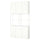 ENHET - Storage combination, white, 120x32x225 cm