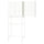 ENHET - Storage combination, white, 140x32x204 cm
