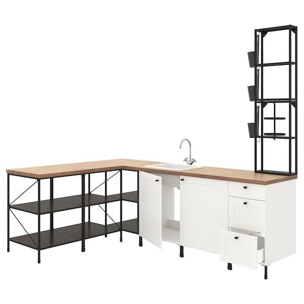 ENHET - Corner kitchen , - best price from Maltashopper.com 49338236