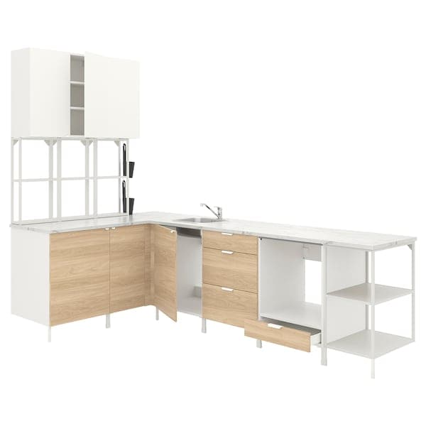 Ikea ENHET - Corner kitchen ,