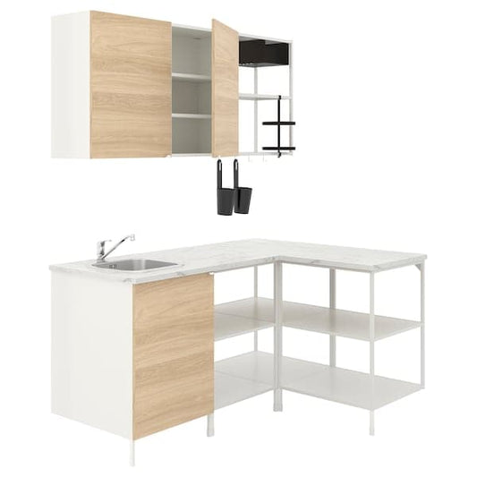 Ikea ENHET - Corner kitchen ,
