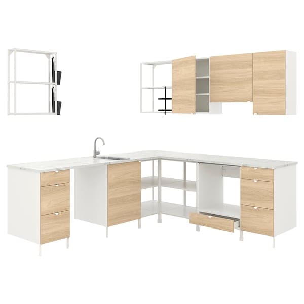 Ikea ENHET - Corner kitchen ,