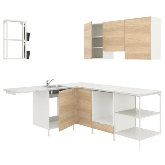 Ikea ENHET - Corner kitchen ,