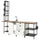 ENHET kitchen, anthracite/white frame