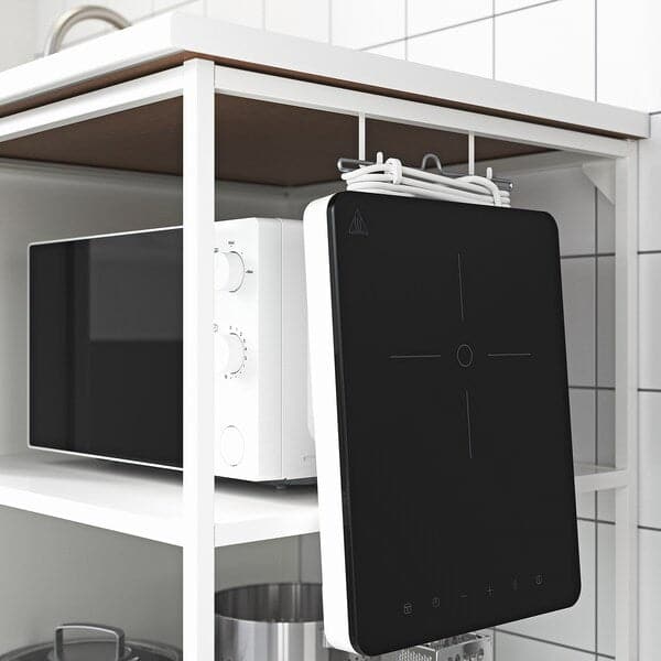 ENHET Kitchen - anthracite/white 103x63.5x222 cm , 103x63.5x222 cm - best price from Maltashopper.com 29336926