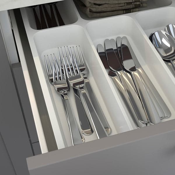 Ikea ENHET Kitchen - anthracite/grey frame 123x63.5x222 cm ,