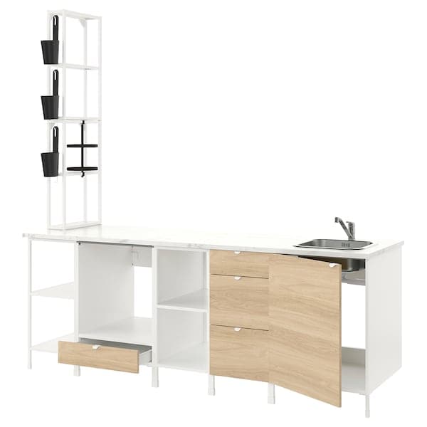 Ikea ENHET - Kitchen , 243x63.5x241 cm
