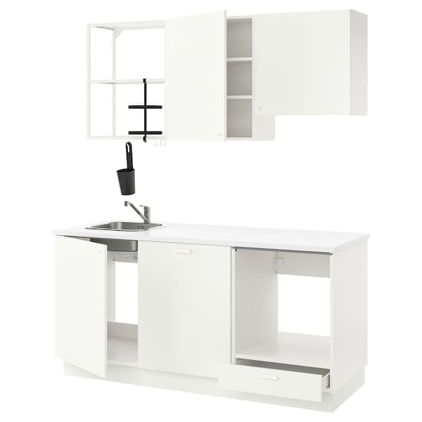 ENHET Kitchen - white 183x63.5x222 cm