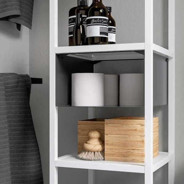 Ikea ENHET - Hanging shelf insert, anthracite, 26x28x15 cm