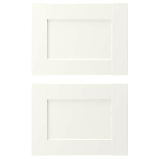 Ikea ENHET - Drawer front, white frame, 40x30 cm