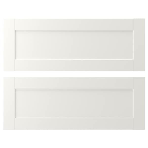 ENHET - Drawer front, white frame - Premium Cabinet Doors from Ikea - Just €28.99! Shop now at Maltashopper.com
