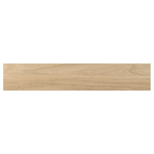 ENHET - Drawer front, oak effect, 80x15 cm