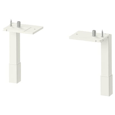 ENHET - Legs f cabinet, white, 12.5 cm - best price from Maltashopper.com 10449018