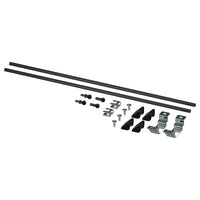 ENHET assembly kit for kitchen island, anthracite, 40 cm, 2 pack