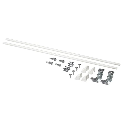ENHET - Assembly kit for kitchen island, white, 40 cm