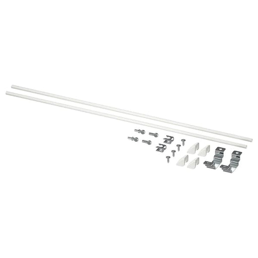 ENHET assembly kit for kitchen island, white, 60 cm, 2 pack