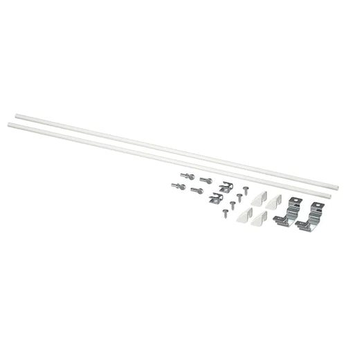 ENHET - Assembly kit for kitchen island, white, 60 cm