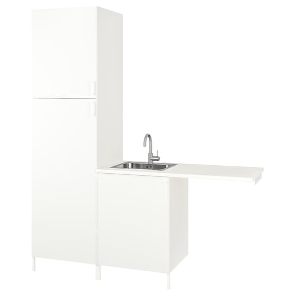 ENHET Laundry - white 183x63.5x222.5 cm , 183x63.5x222.5 cm