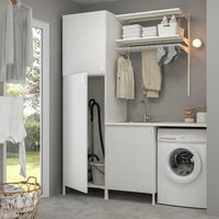 ENHET Laundry - white 183x63.5x222.5 cm , 183x63.5x222.5 cm - best price from Maltashopper.com 89437574