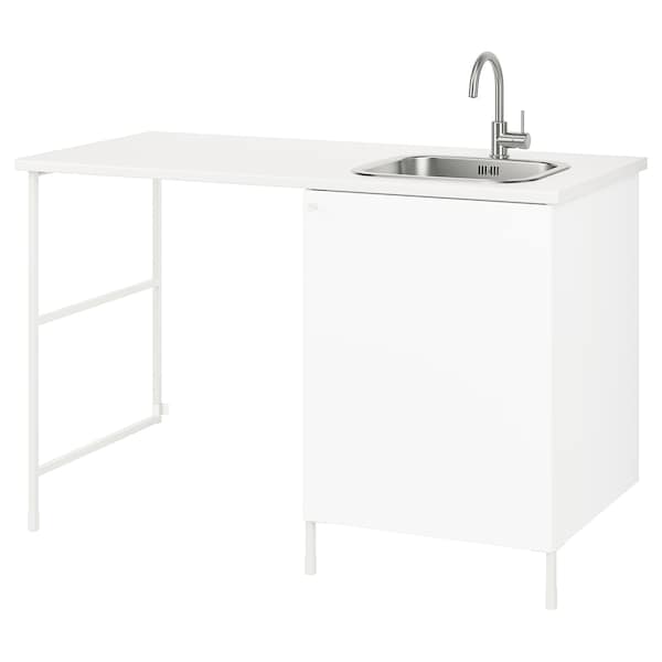 Ikea ENHET - Laundry, white, , 139x63.5x90.5 cm