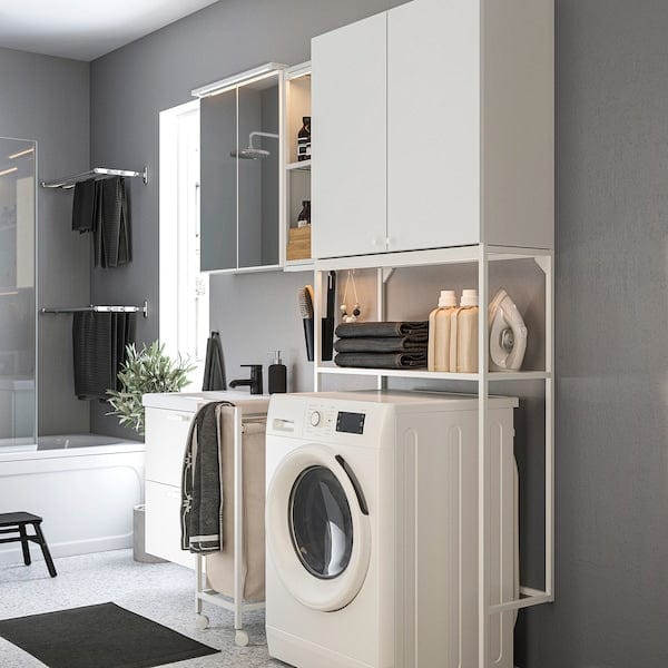 Ikea ENHET - Laundry, white,180x43x204 cm