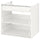 ENHET - ENHET Base cb w 3 drawers, white, 80x60x75 cm