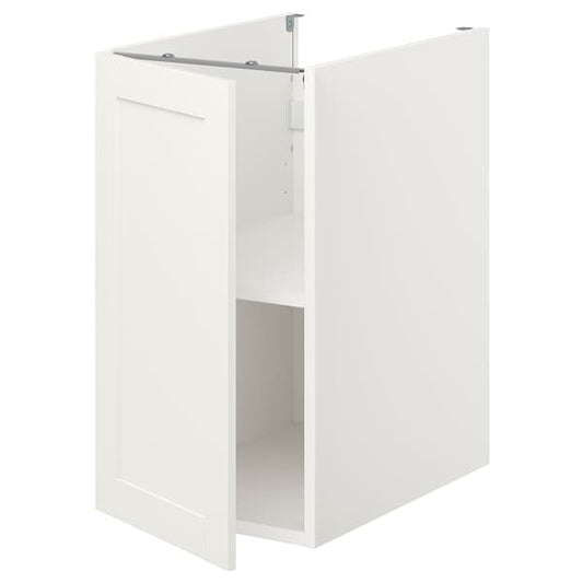 Ikea ENHET - Bc w shlf/door, white/white frame, 40x62x75 cm