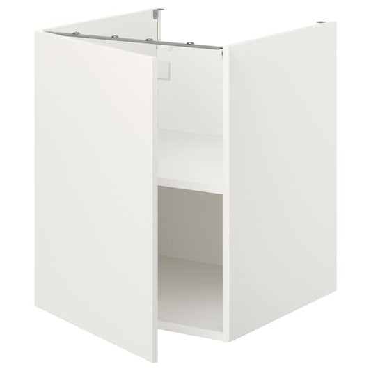 Ikea ENHET - Bc w shlf/door, white, 60x62x75 cm